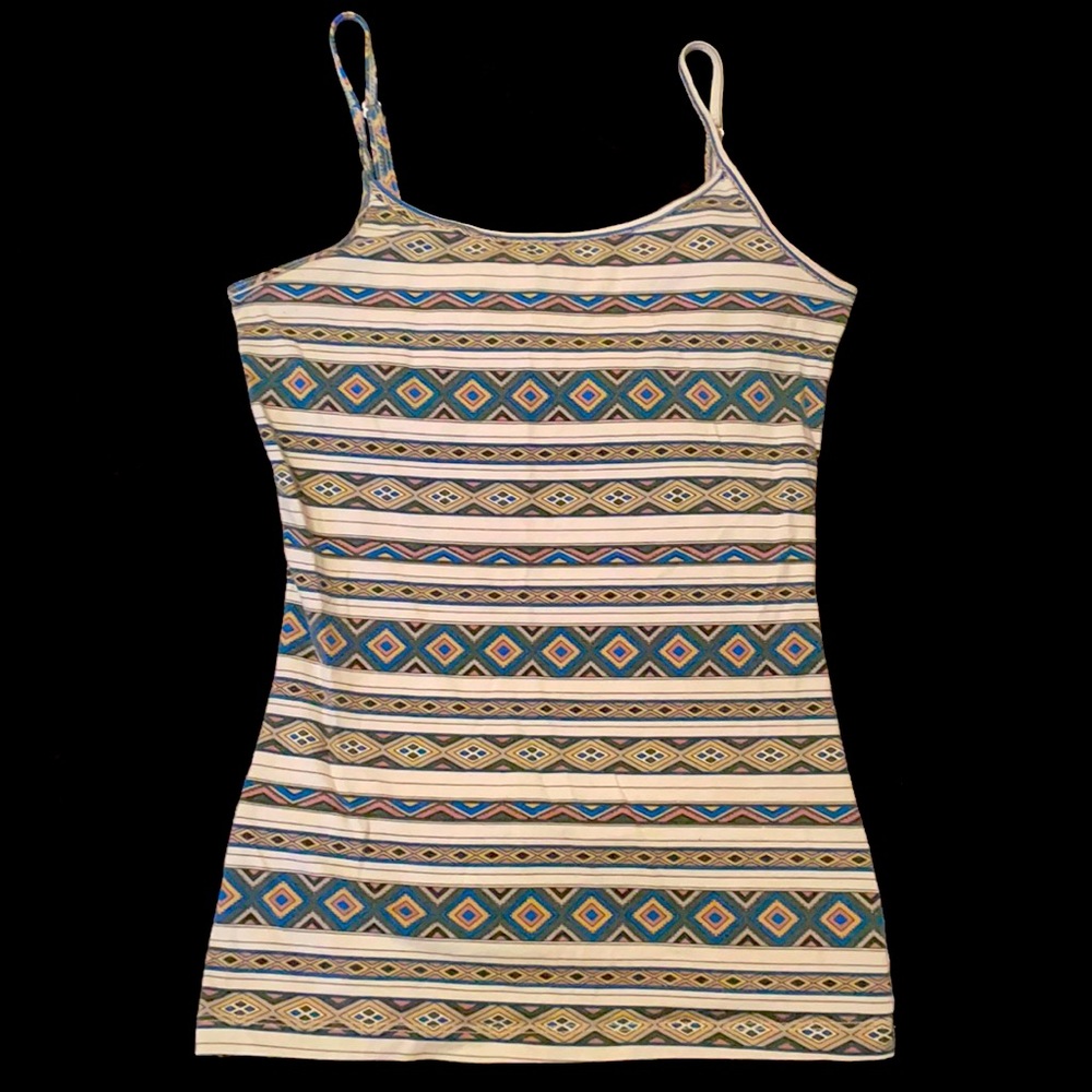 Nollie Multicolored Print Tank Top Size S